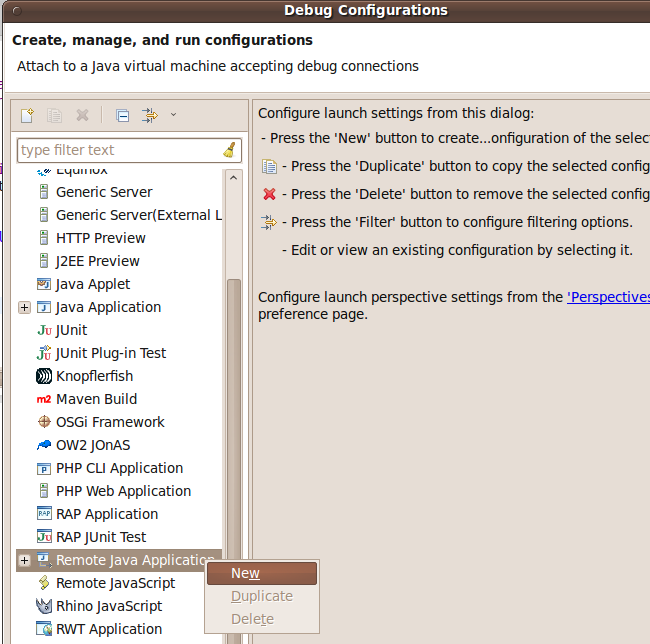 Remote Java debugging with Eclipse